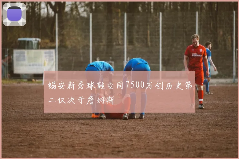 锡安新秀球鞋合同7500万创历史第二仅次于詹姆斯